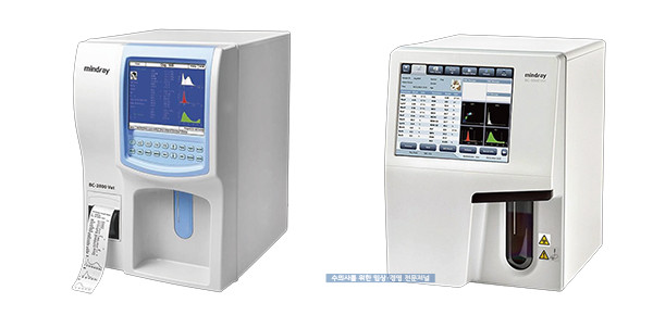 좌측부터 ‘BC-2800VET(3-Diff)’과 ‘BC-5000VET(5-Diff)’